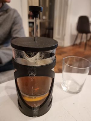 Warm spicy beer at Tez Mozna in Poznan