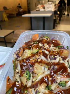 Build your own bowl at Brightwok Kitchen - River North in Chicago