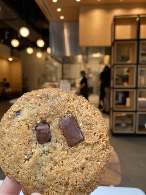 Chocolate chip cookie at Brightwok Kitchen - River North in Chicago