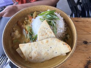 curry jackfruit  at De Marlijn in Schiermonnikoog