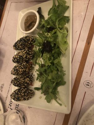 Falafal at Maldonado Bistro in Ir-rabat Ghawdex