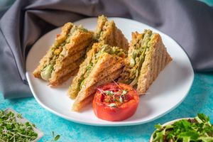 Verdure Al Pesto at La Cane Bistro in Mumbai