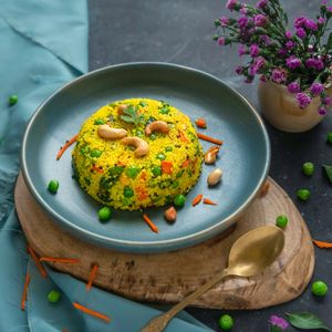 Couscous upma at La Cane Bistro in Mumbai