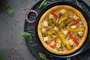 Chipotle Tofu at La Cane Bistro in Mumbai