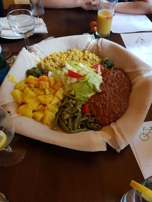 Einmal at Lalibela Ethiopian in Frankfurt