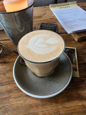 Chai Latte mit Hafermilch at MORGÆN in Wilhelmshaven