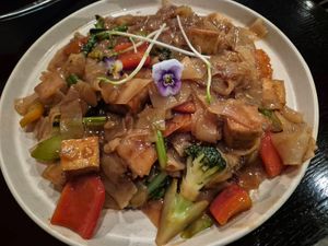 Pad see ew $18.90: tasty! at Hanuman Thai in Hoppers Crossing