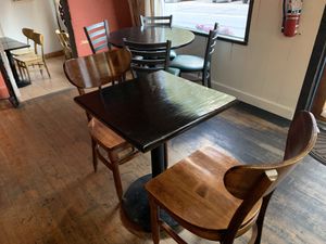 Seating. Maybe enough for 20 at Nam Sen Teahouse in Bisbee