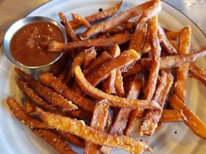 Sweet potato fries at REDwater Kitchen in Spearfish
