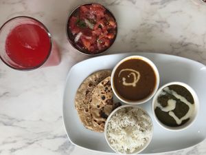 Week menu at Indian Box in Santiago