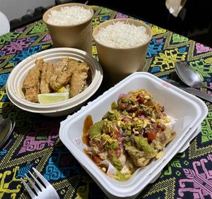 Takeaway option  at Indian Box in Santiago