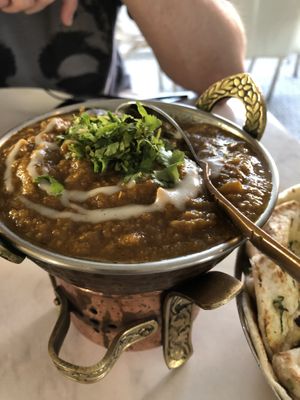 Aubergine   at Indian Box in Santiago