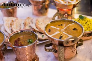 Delicious Malai Kofta, stuffed with tofu   accompanied by a creamy sauce of Coconut and cardamom.  at Indian Box in Santiago