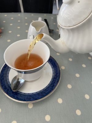 From the cream tea  at Cafe Cloud in Newquay