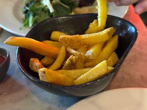 Chips at HS-1 Cafe Bar in Isle Of Lewis