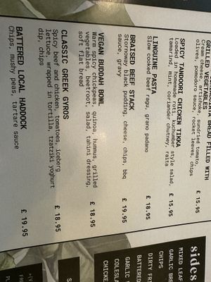 Vegan buddha biwl  at HS-1 Cafe Bar in Isle Of Lewis