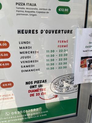   at Da Francesco in Nice