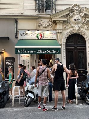 outside   at Da Francesco in Nice