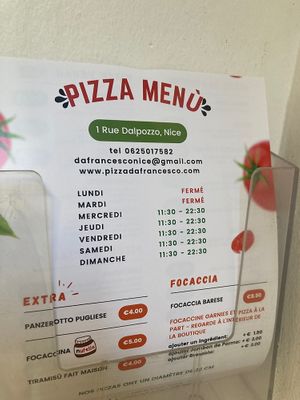   at Da Francesco in Nice