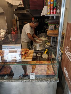 That's the whole "restaurant"! at Da Francesco in Nice