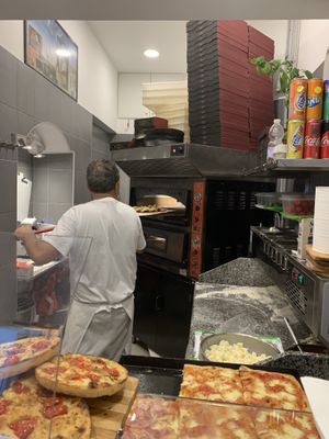 Cooked right in front of you  at Da Francesco in Nice