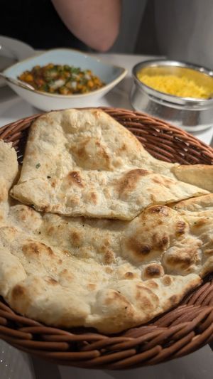 Naan normal at The Kathmandu in Moraira