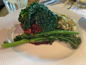 Vegan roast at The Trout Inn in Oxford