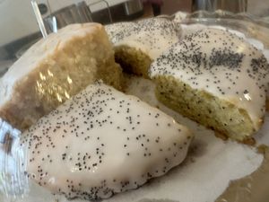 lemonaid cake  at Vegateau - Vegan Coffeebar and Bakery in Antwerpen