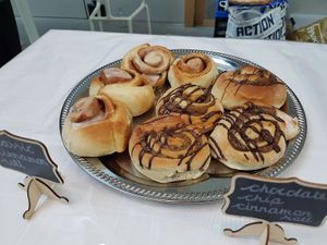 at Vegan A'Fairs, Bruges, Oct 2019 at Vegateau - Vegan Coffeebar and Bakery in Antwerpen