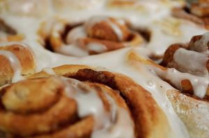cinnamonrolls at Vegateau - Vegan Coffeebar and Bakery in Antwerpen