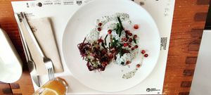 Protein balls with cabbage salad at M Butterfly by Miss Saigon in Lisbon