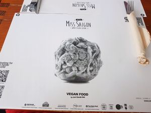 Table Mat  at M Butterfly by Miss Saigon in Lisbon