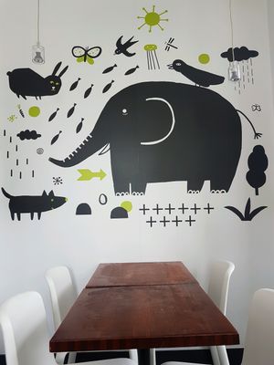 Interior Wall  at M Butterfly by Miss Saigon in Lisbon