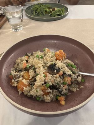 Risotto  at Escarpment Restaurant Kakadu in Jabiru