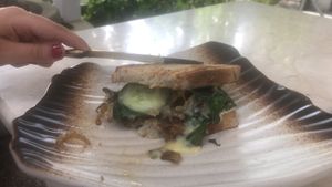 Mushroom Sandwitch  at Elixir in Ubud