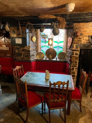 Window Table  at The Highwayman Inn in Okehampton