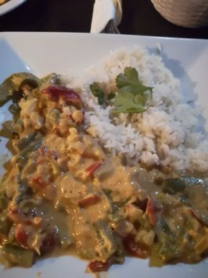 Other Vegan Curry (not spicy) at The Highwayman Inn in Okehampton