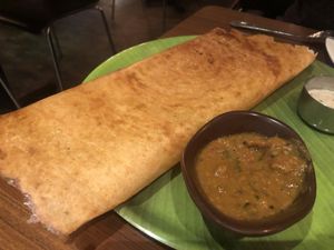 Masala dosa  at Amma's Canteen in Manchester