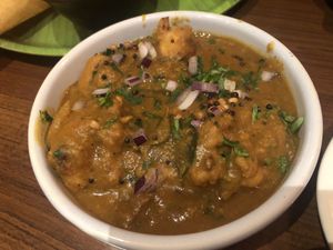 Sambar vadai  at Amma's Canteen in Manchester