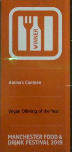 Best Vegan Restaurant in Manchester  at Amma's Canteen in Manchester