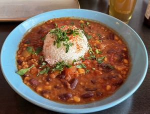 Chili sin Carne at Café GUTTUT in Dortmund
