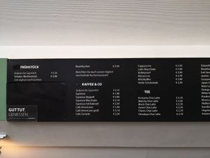 Drinks at Café GUTTUT in Dortmund