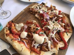 Jackfruit pizza was incredible ❤️ at Caruso's in Gymea