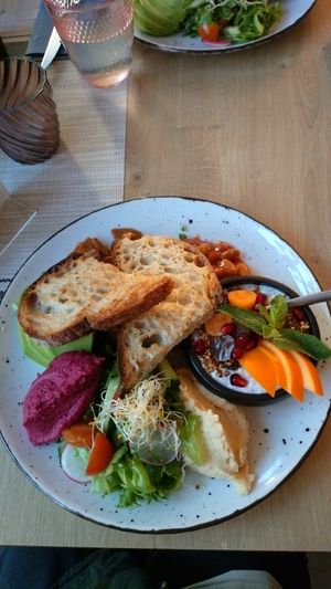 Vegan Mix at Bopp Cafe in Tallinn