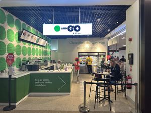   at Green and Go in Doha