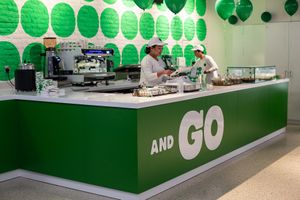 Green and Go DECC Metro Station  at Green and Go in Doha