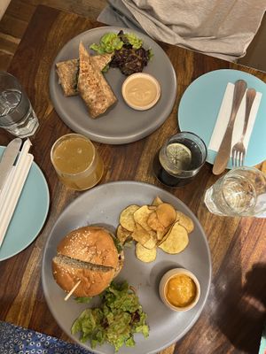 Main meals   at Greenr Cafe in New Delhi