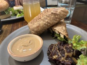 Wrap   at Greenr Cafe in New Delhi