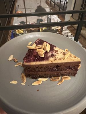 Black Forest cake   at Greenr Cafe in New Delhi