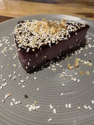 Forrest fruits vegan cheesecake   at Greenr Cafe in New Delhi